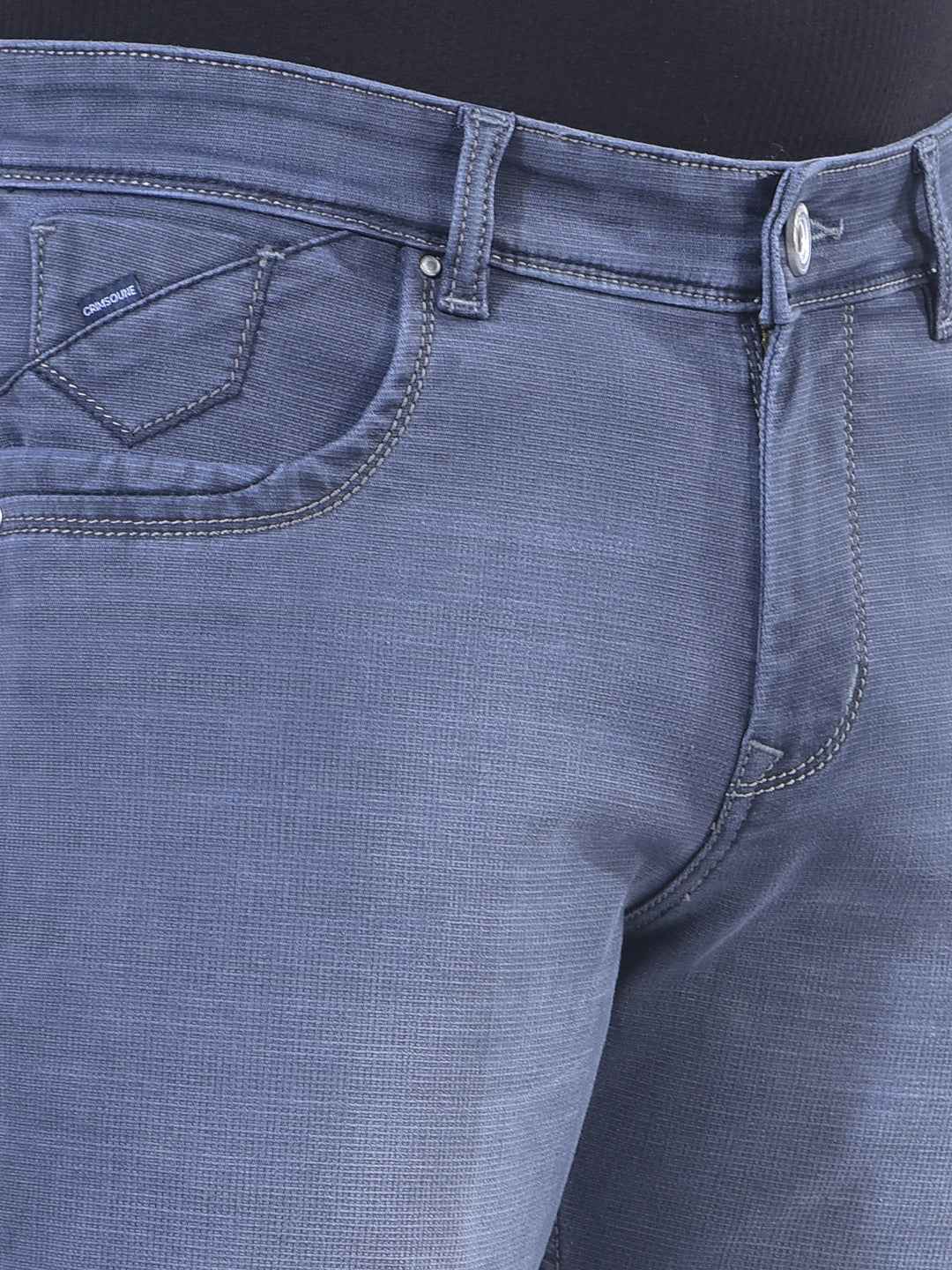 Stylish Light Blue Stretch Jeans