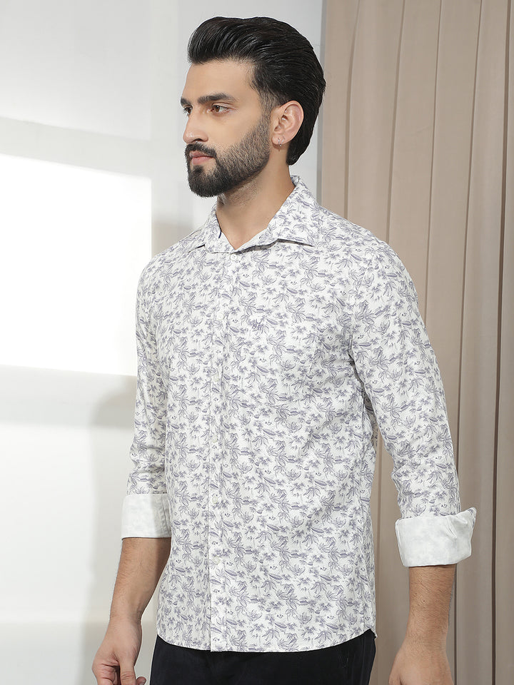 Multicolor Floral Printed Shirt