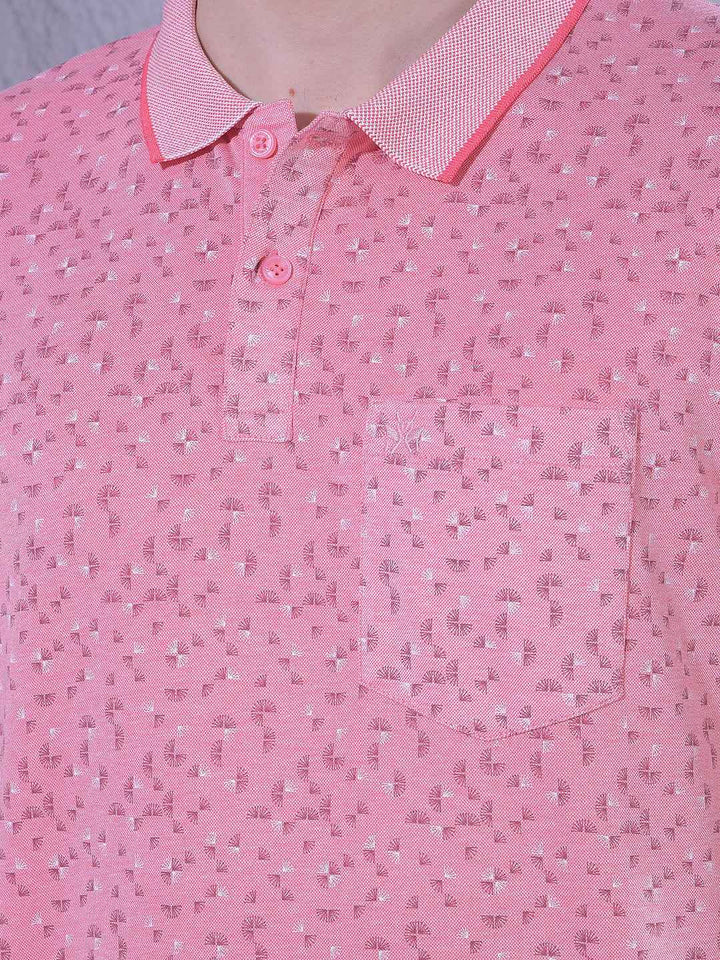 Pink Printed T-Shirt