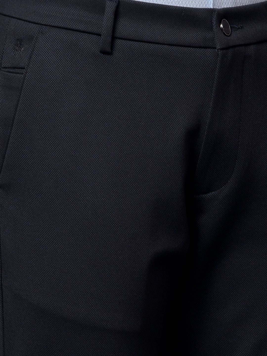 Black Knit Comfort Trousers