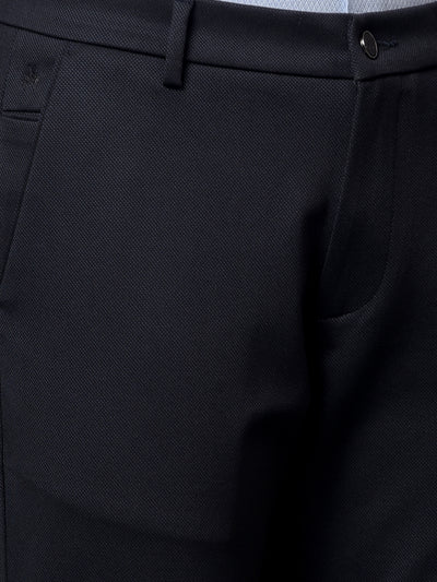 Black Knit Comfort Trousers