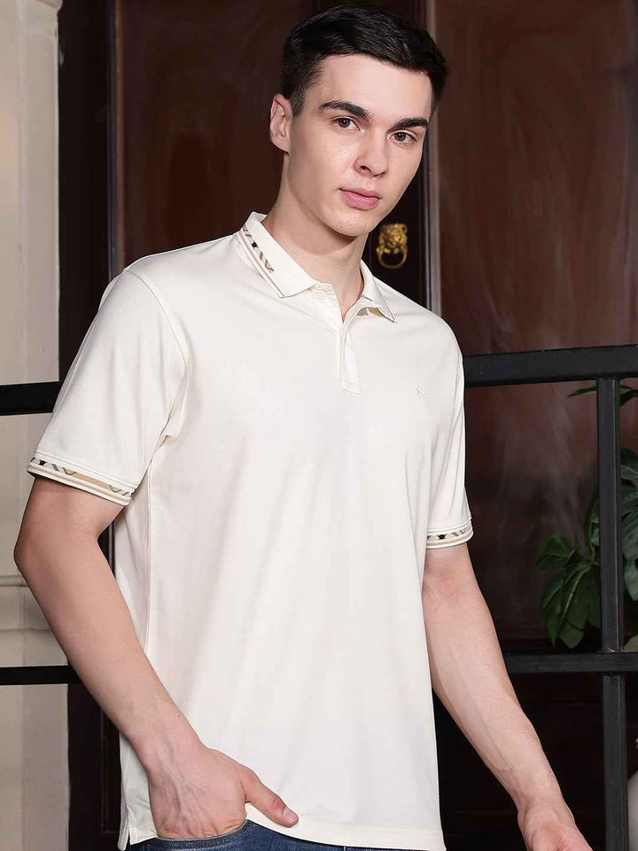 Classic White Casual Polo T-Shirt