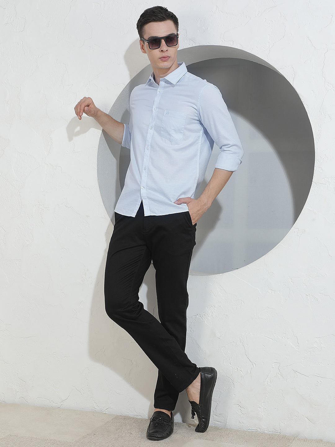 Sky Luxe Blue Shirt