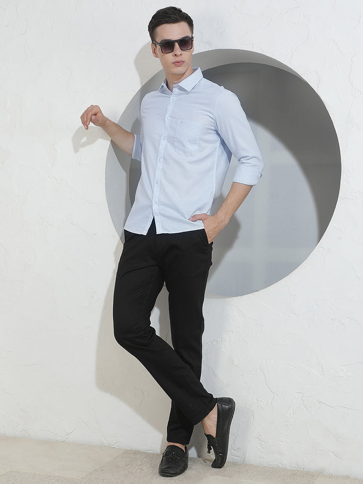 Sky Luxe Blue Shirt