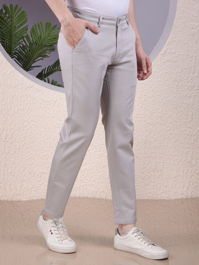 Classic Fit Cotton Trousers