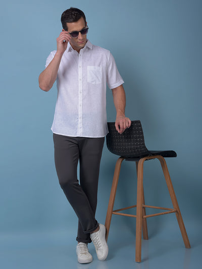 White Linen Shirt