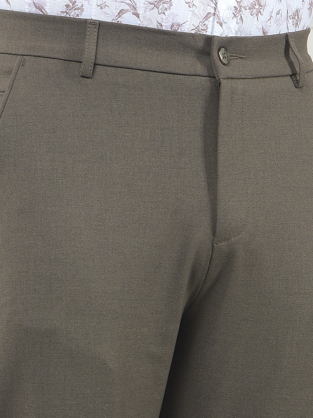 Olive Chino Trousers