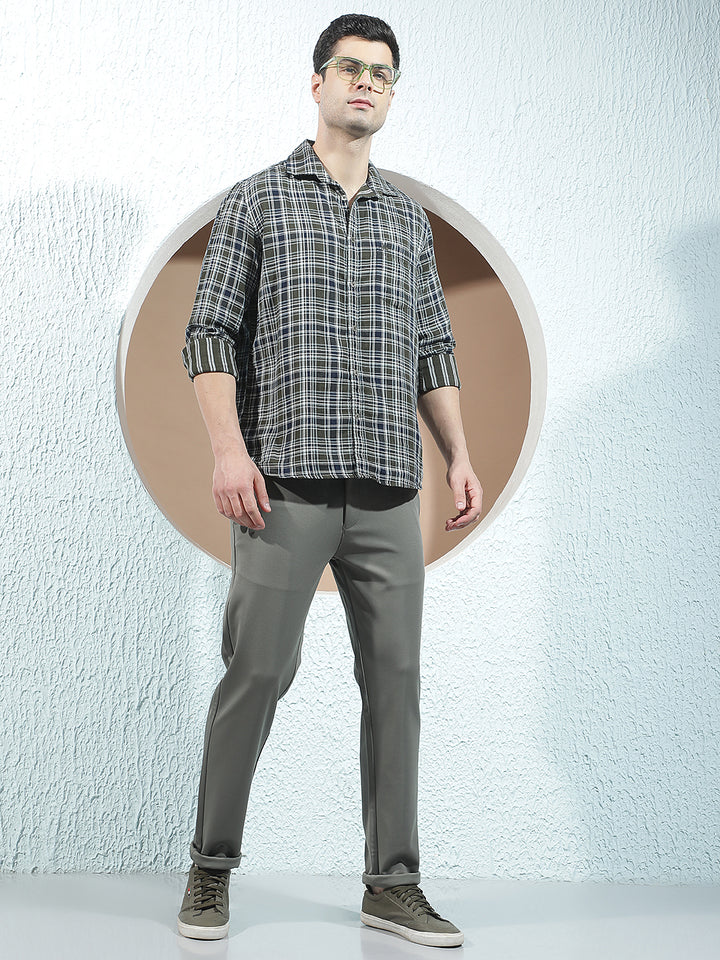 Green Knitted Trousers