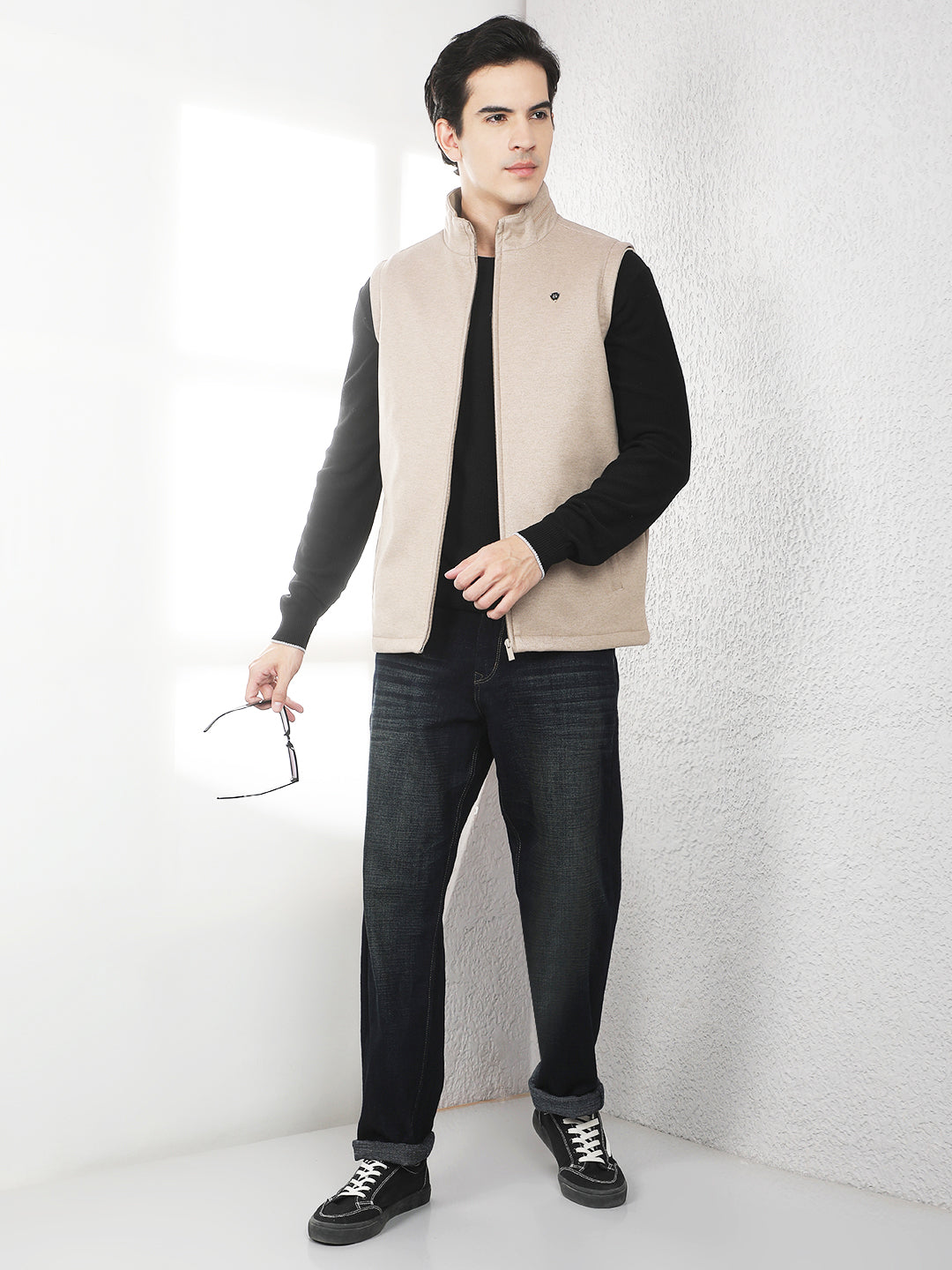 Essential Fawn Sleeveless Jacket