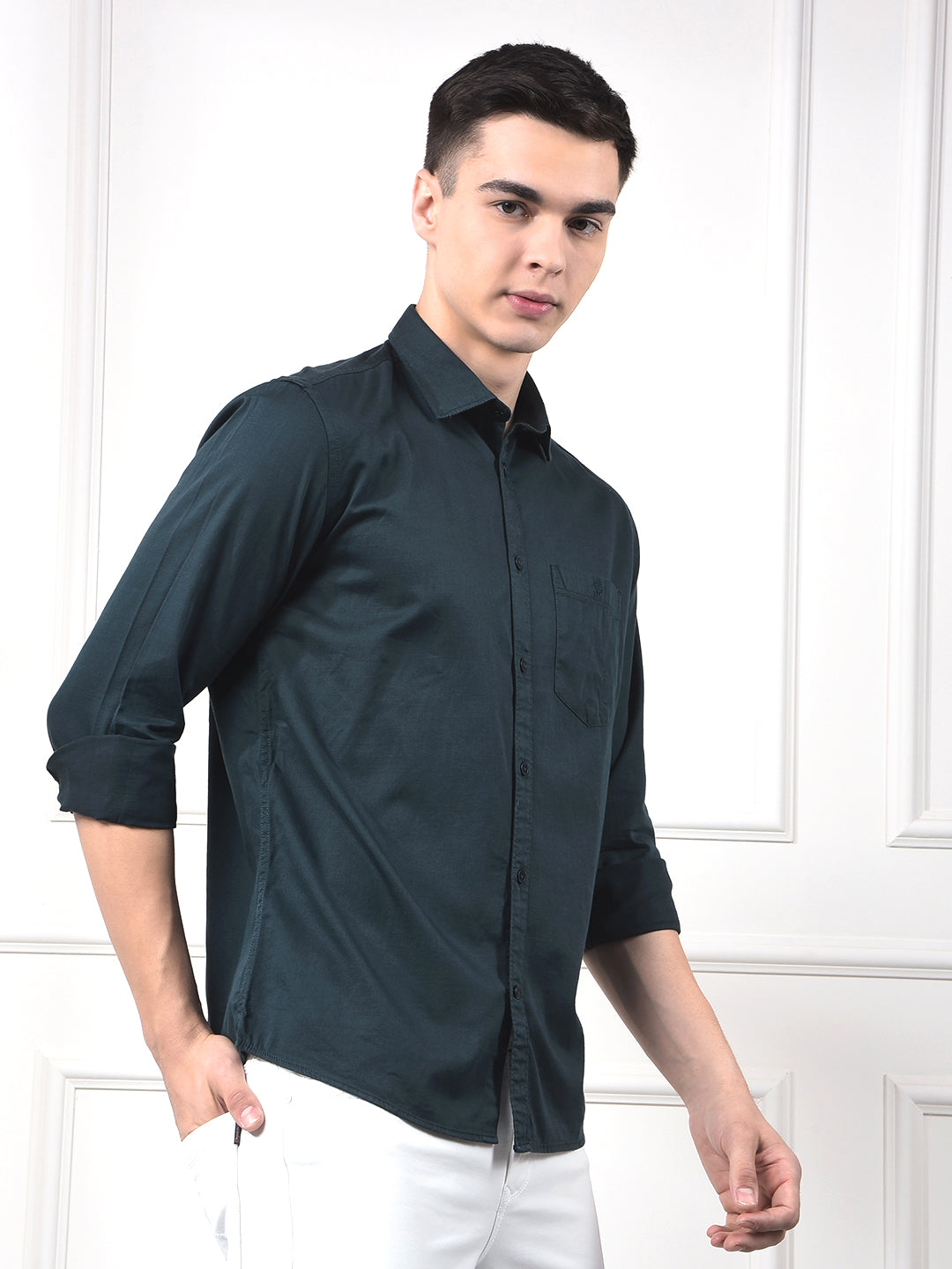 Mint Green Relaxed Fit Shirt