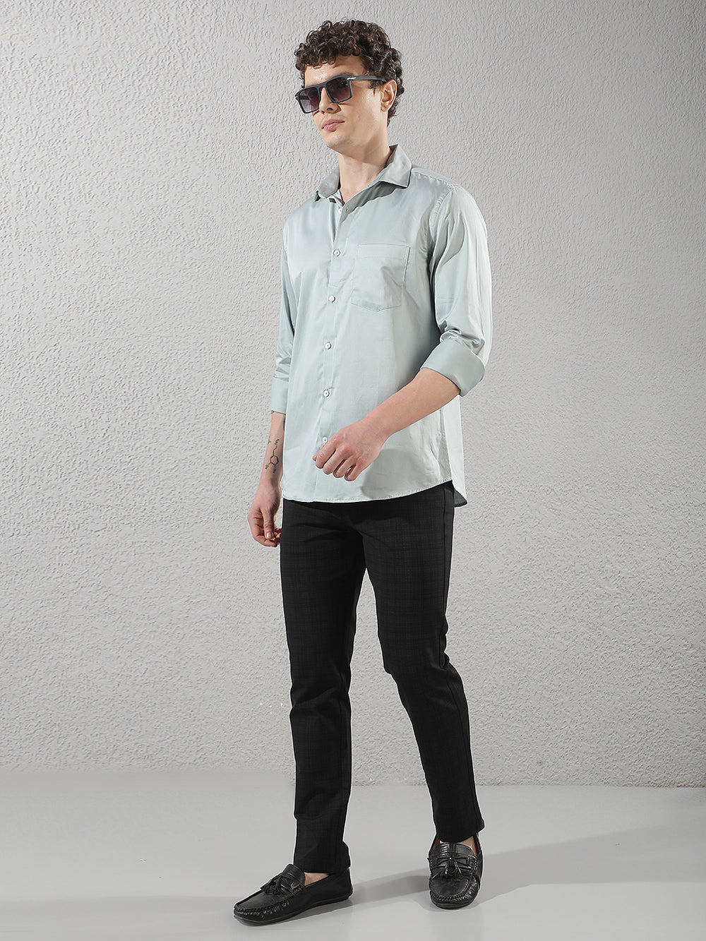 Classic Cobalt Blue Shirt