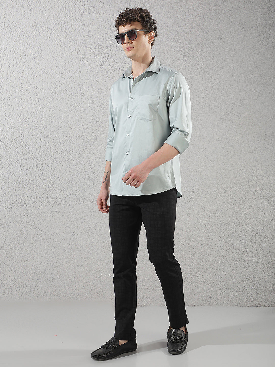 Classic Cobalt Blue Shirt