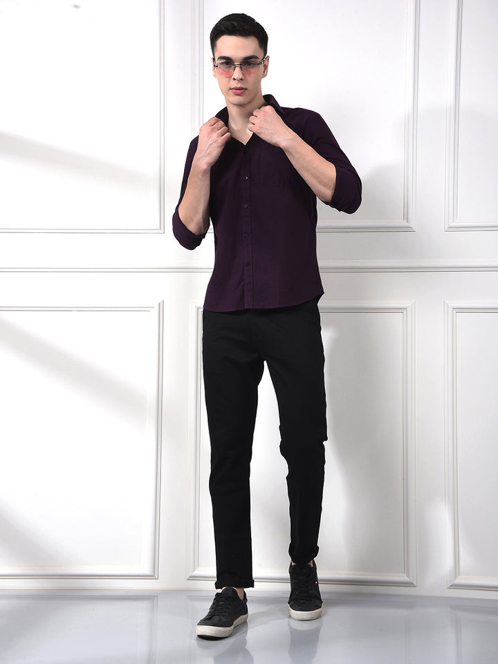 Garnet Cotton Comfort Shirt