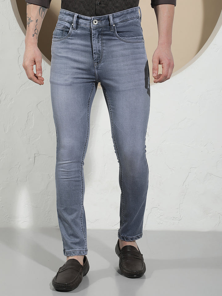 Chic Ash Grey Skinny Jeans