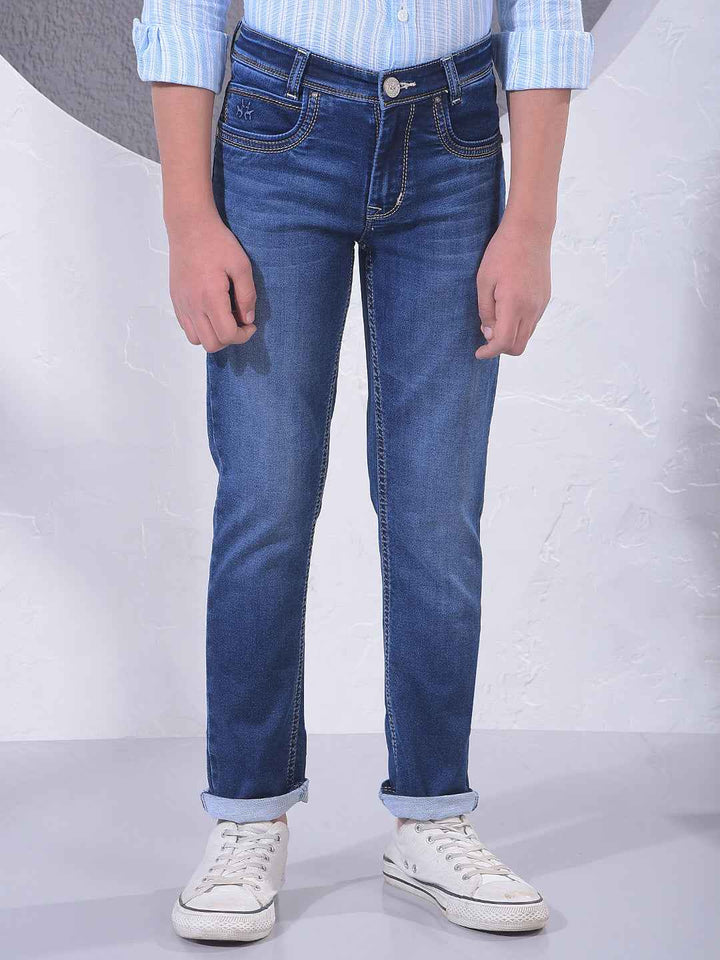 Sleek Indigo Street Jeans