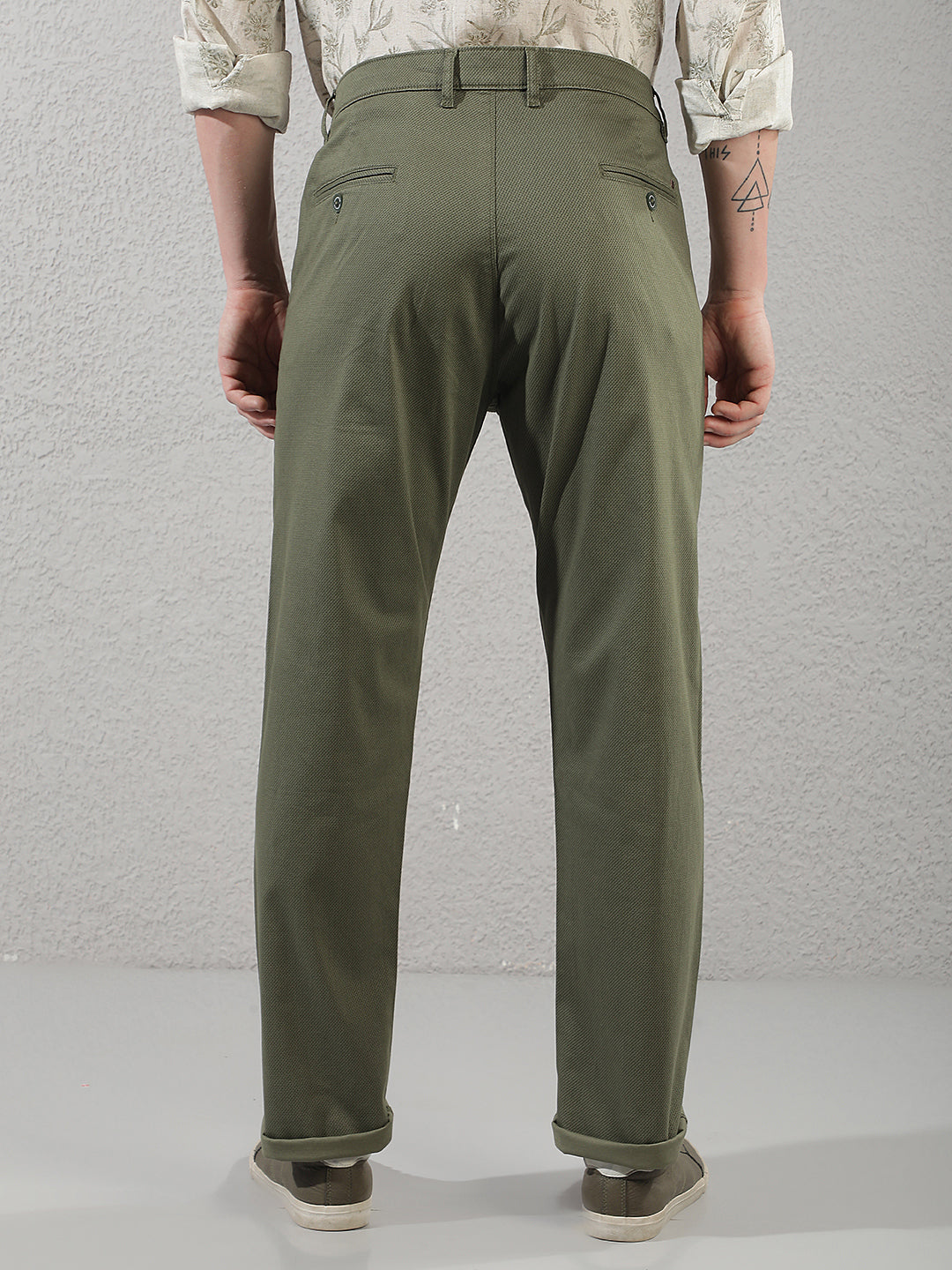 Classic Olive Trousers
