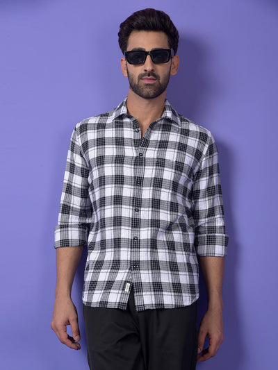 Black Checked Shirt