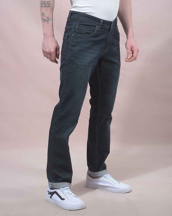 Sleek Indigo Street Style Jeans