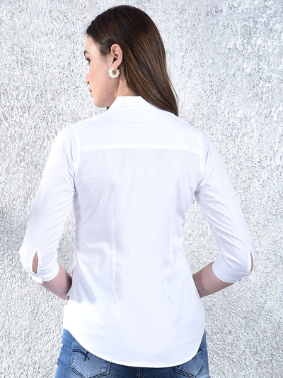 Minimalist Mandarin Collar Shirt