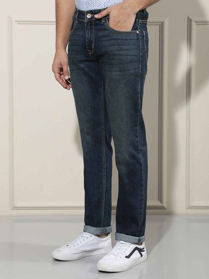 Modern Blue Everyday Casual Jeans