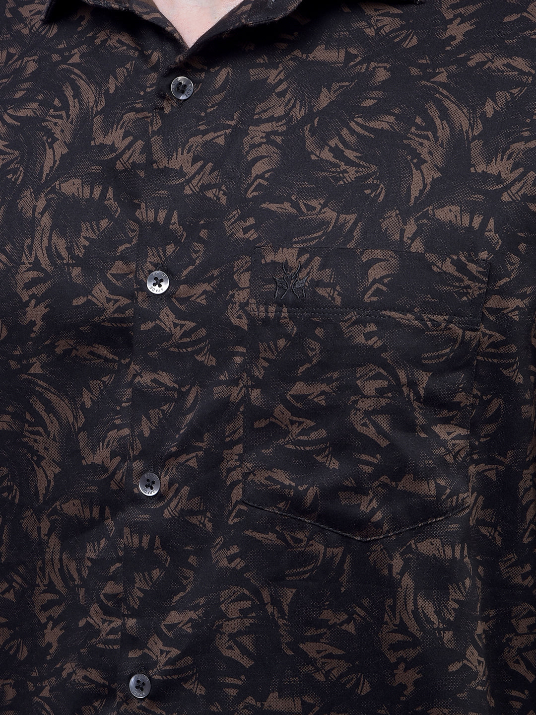 Black Printed Shirt