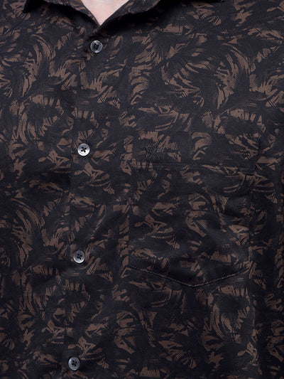 Black Printed Shirt