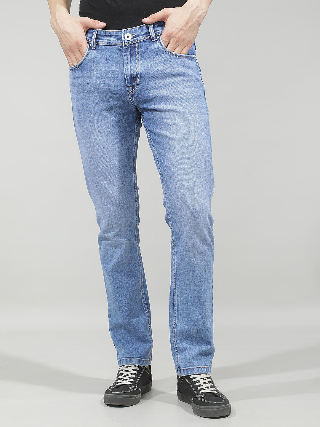 Midnight Navy Blue Jeans