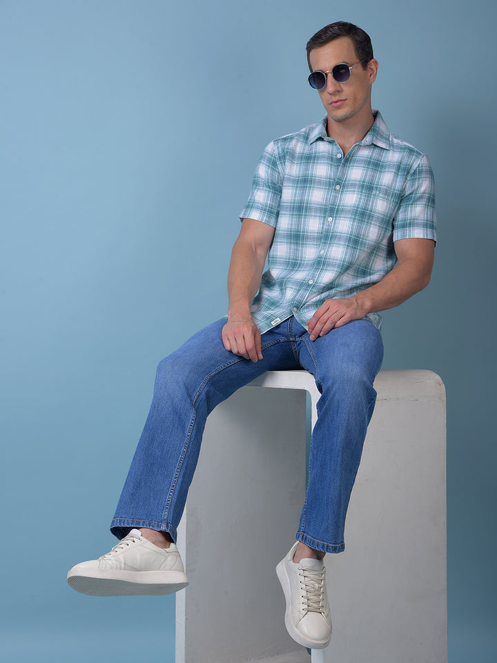 Blue Baggy Jeans
