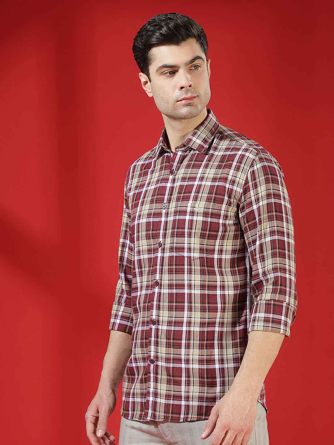 DashBrown Checked Shirt