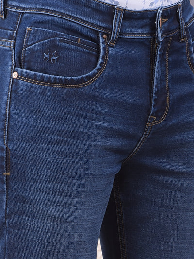 Swanky Blue Straight Jeans