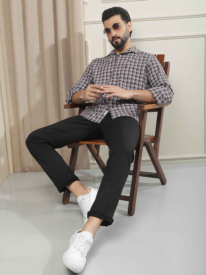 Smooth Black Trousers