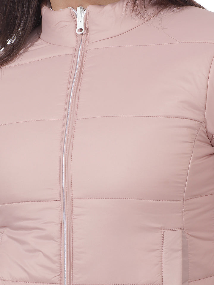 Pink Puffer Reversible Jacket