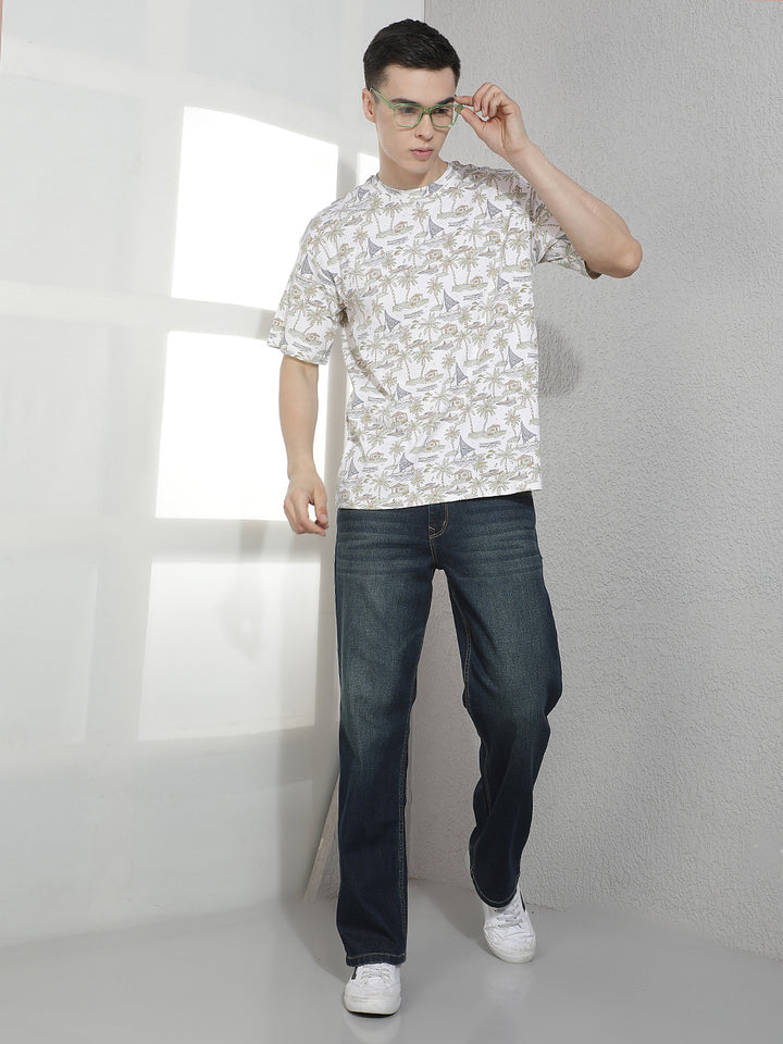 Storm Blue Baggy Jeans