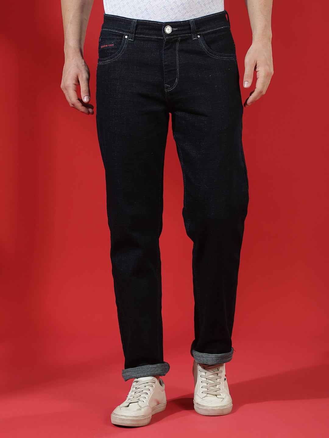 Dark Blue Classic Jeans