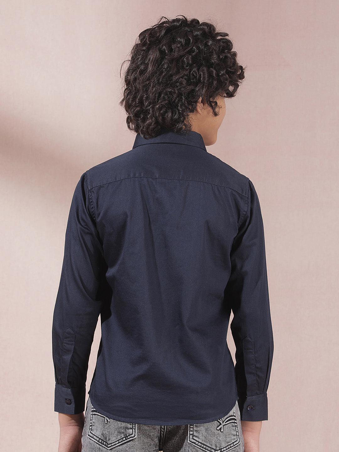 Blue 100% Cotton Shirt
