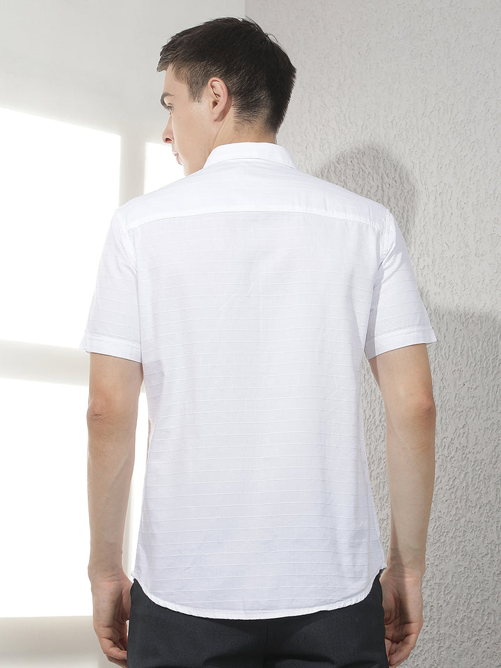 Minimalist Pure White Shirt
