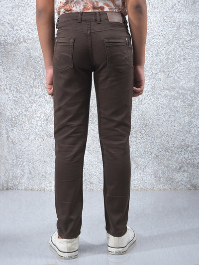 Khaki Jeans-Boys Jeans-Crimsoune Club