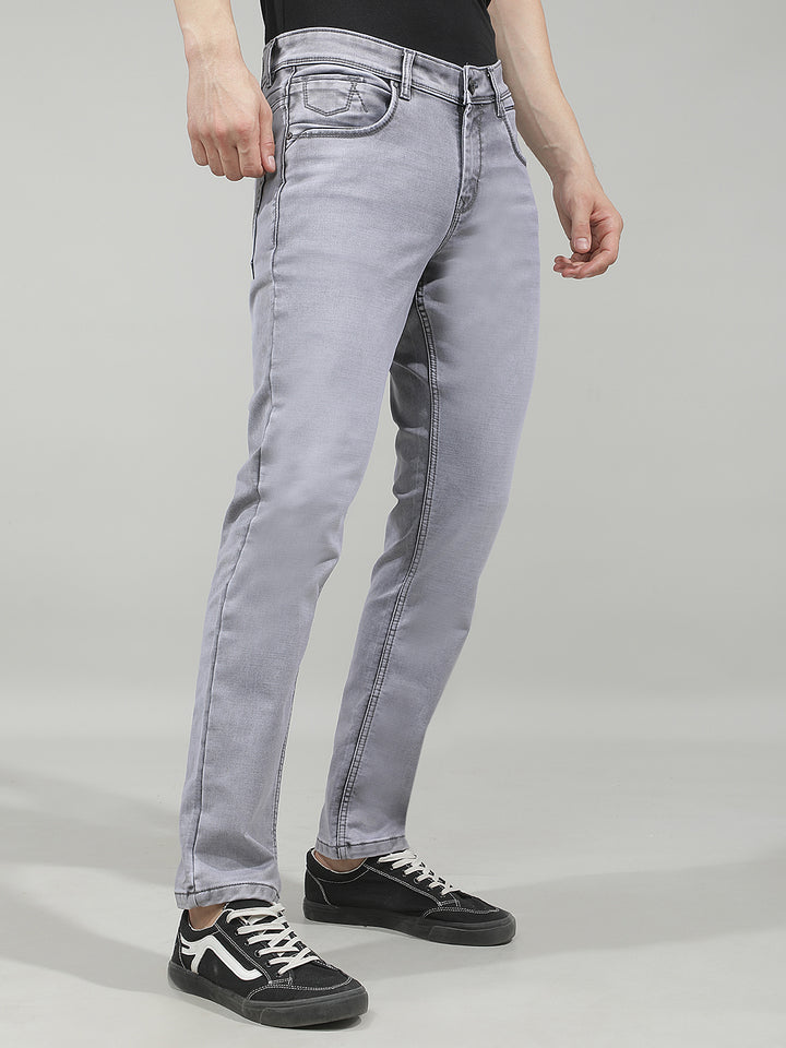 Sleek Fog Grey Jeans