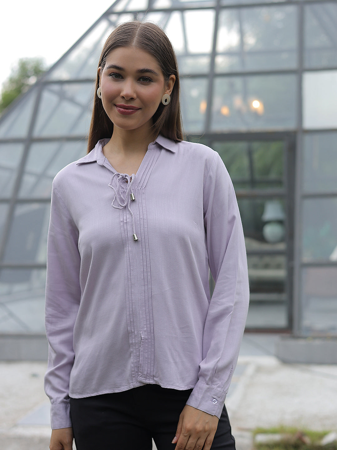 Tailored Deep Purple Shirt