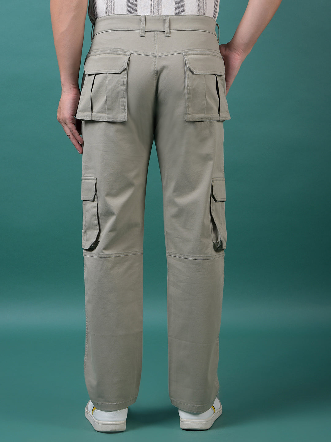 Green Cargo Trousers