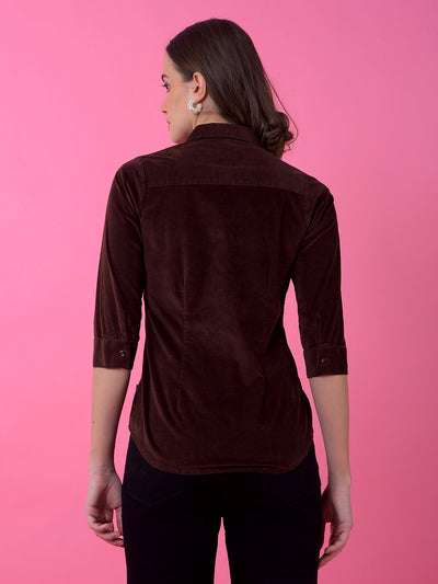 Modern Brown Shirt