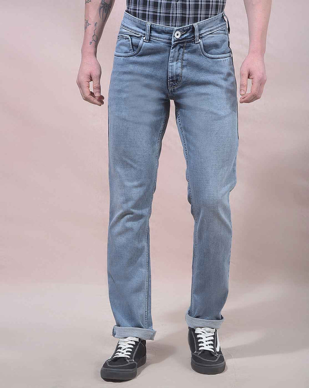 Blue Stretchable Jeans