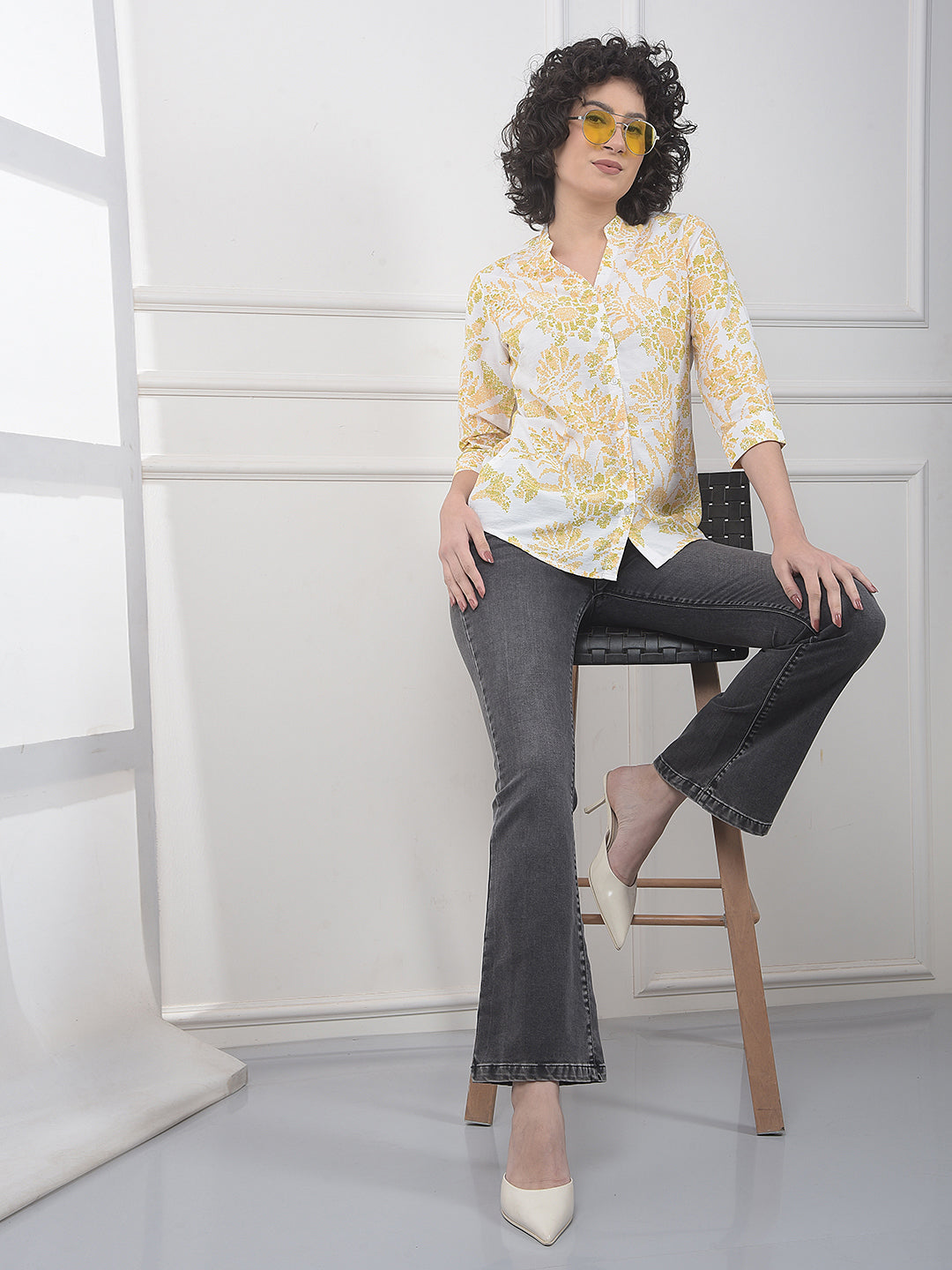 Chic Graphite Grey Bootcut Jeans