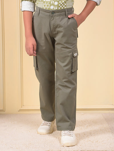 Green Cargo Trousers