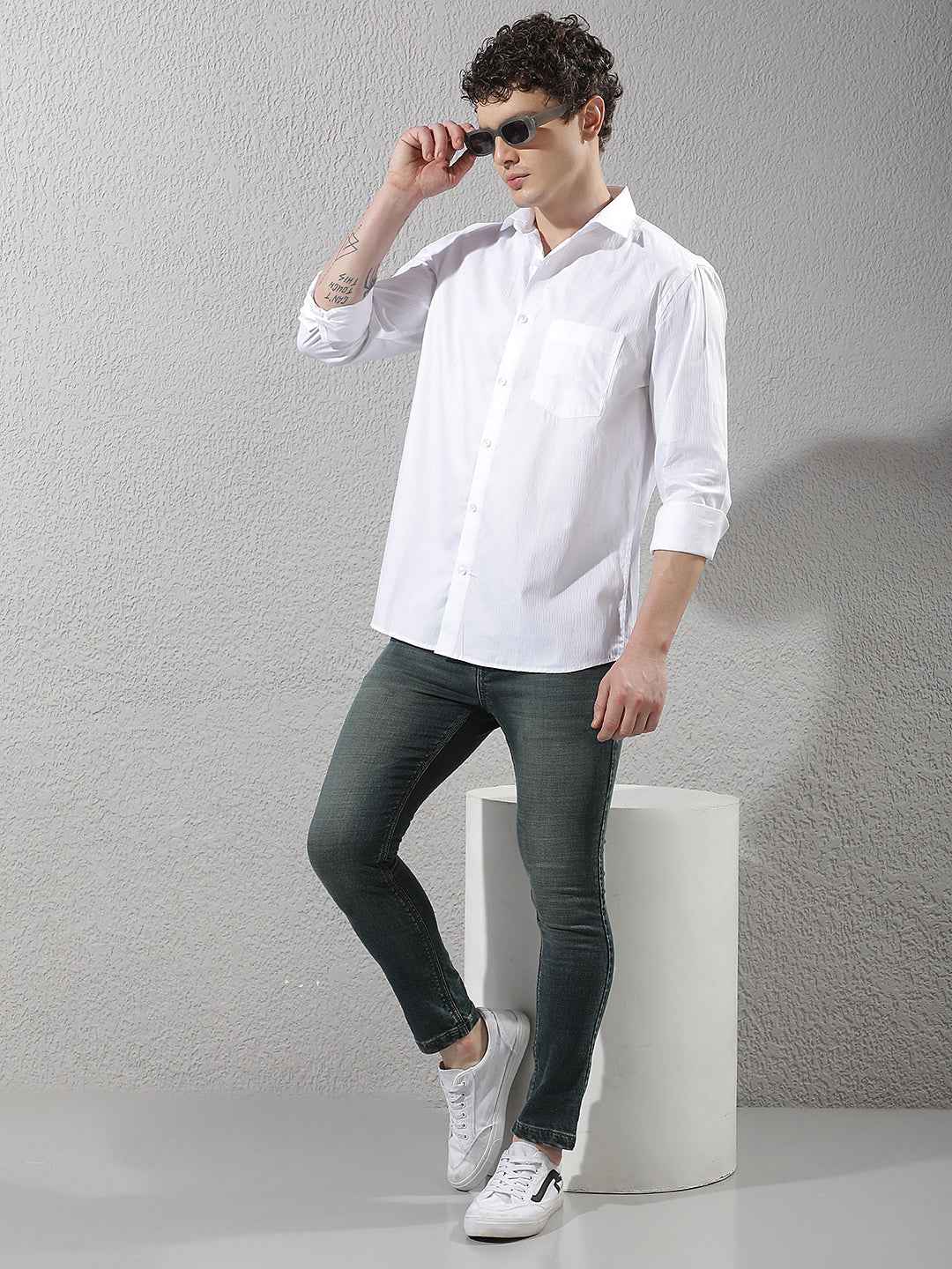 Forest Green Skinny Jeans