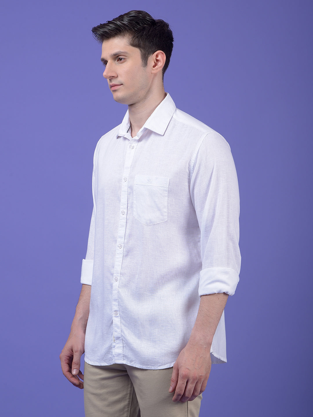 White Linen Shirt
