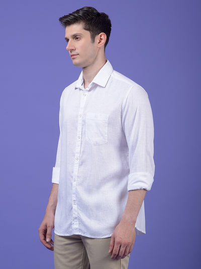 White Linen Shirt