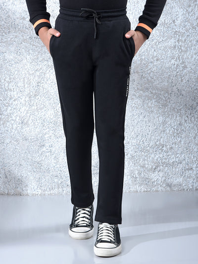 Sleek Pulse Black Trackpants