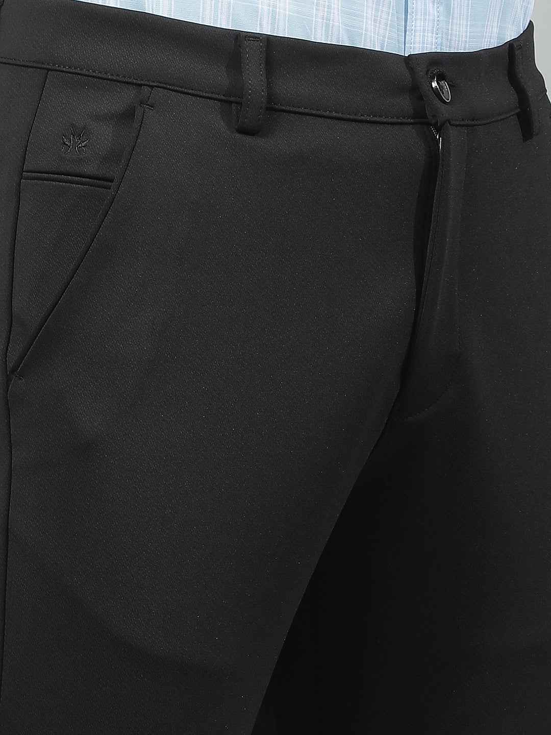 Black Classic Wear Knitted Trousers