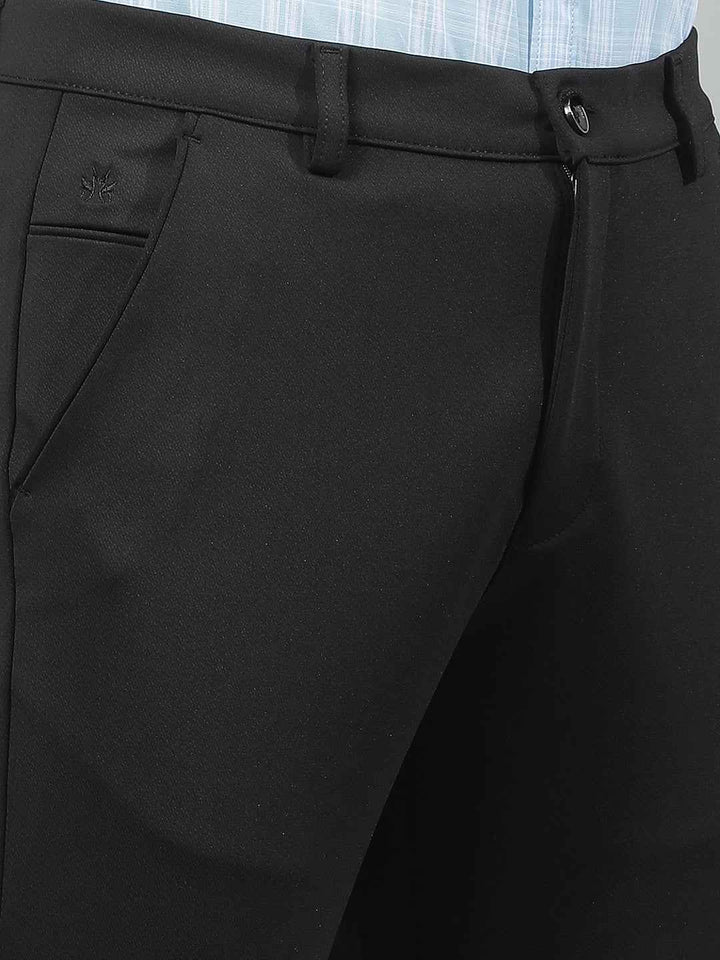 Black Classic Wear Knitted Trousers
